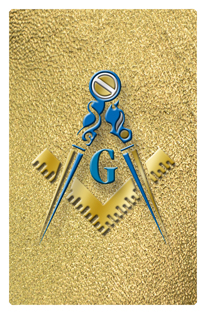 DF35T 370 SH GD Masonic Lodge Shimmer Gold